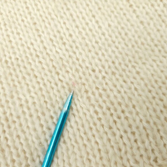 Free People Baltic Fair Isle Sweater Womens M Balloon Sleeve Oversized Boho - Picture 7 of 16